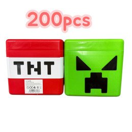 KLOCKI MAGNETYCZNE 200PCS MY WORLD MINECRAFT