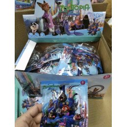 LOSOWA SASZETKI FIGURKA + KARTA ZOOTOPIA 2