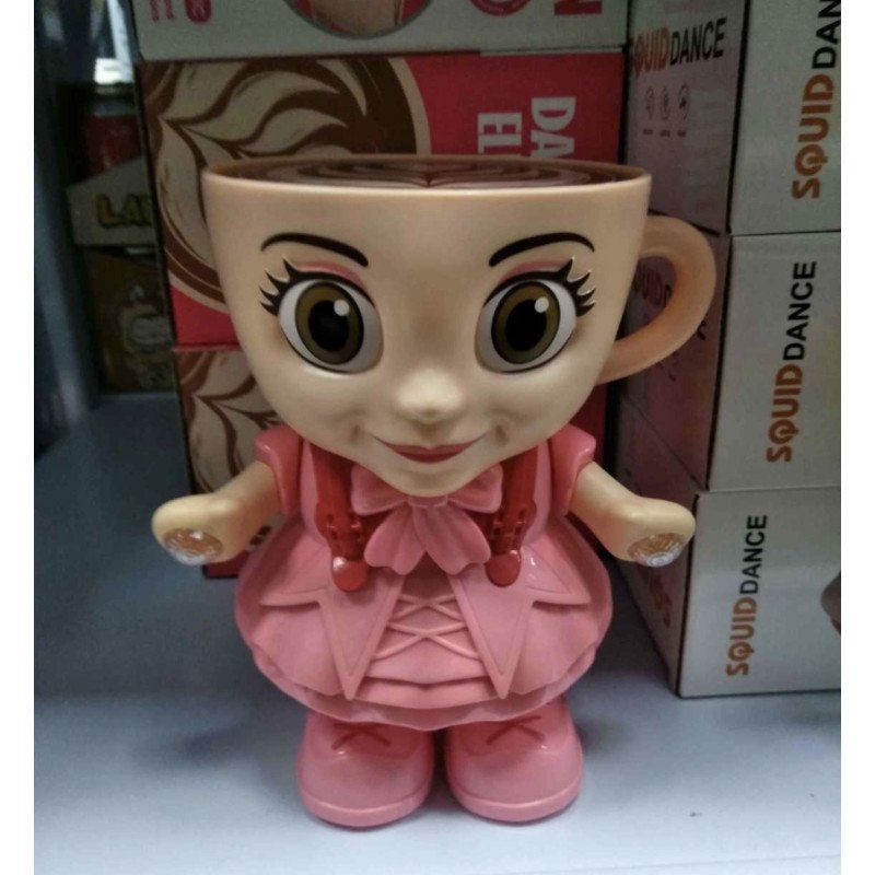 INTERAKTYWNA ZAZBAWKA TAŃCZĄCA BALERINA CAPUCHINA