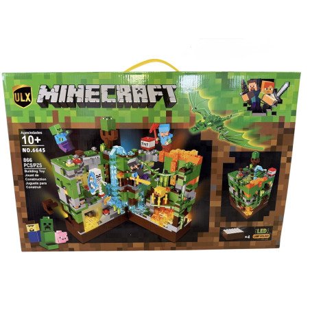 KLOCKI 6645 866PCS MINECRAFT