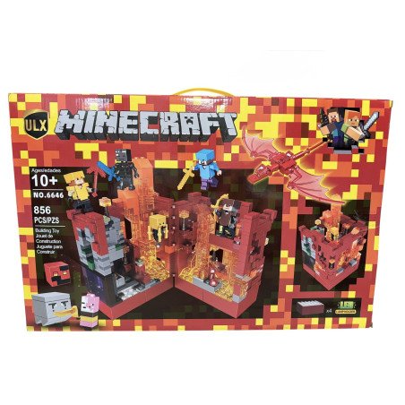 KLOCKI 6646 856PCS MINECRAFT