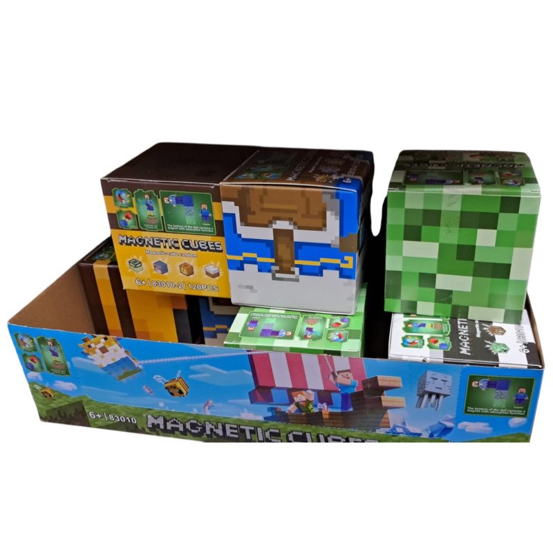 KLOCKI MAGNETYCZNE 83010 4 MODEL 8PCS