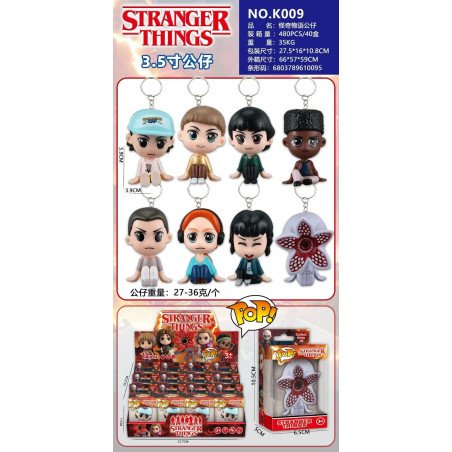 BRELOK FIGURKA POP! STRANGER THINGS W PUDEŁKO