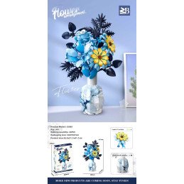 KLOCKI KWIATY FLOWERS