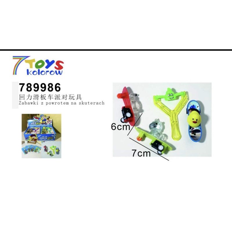 ZABAWKI Z POWROTEM NA SKUTERACH