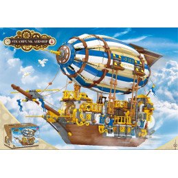 KLOCKI STEAMPUNK AIRSHIP