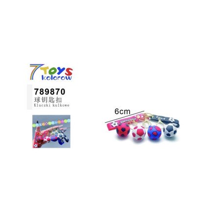 BRELOK GUMOWE PIŁKA