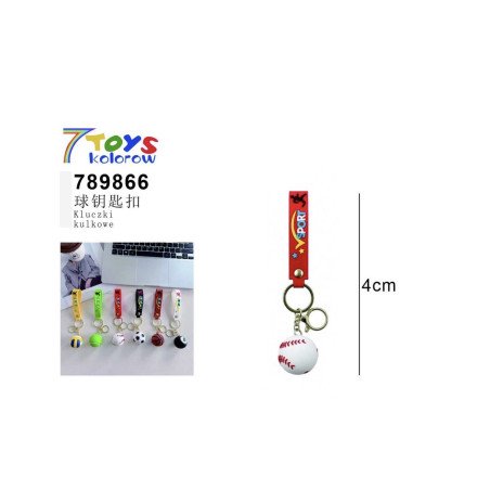BRELOK GUMOWE PIŁKA