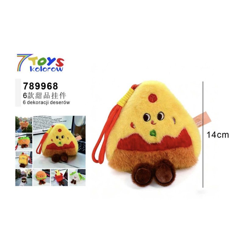 PLUSZAK MASKOTKA 6 DEKORACJI DESERÓW