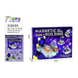 KLOCKI MAGNETYCZNE 104PCS MY WORLD MINECRAFT