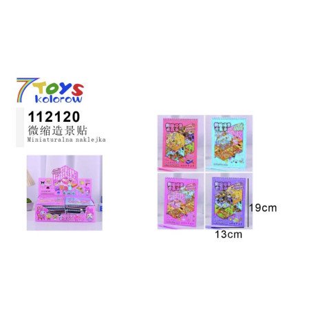 KSIĄŻKA Z NAKLEJKAMI KUROMI