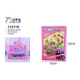 KSIĄŻKA Z NAKLEJKAMI K-POP