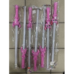 MIECZ ŚWIETLNY STITCH ROZOWY