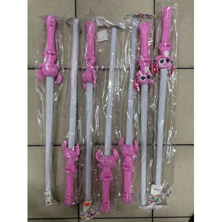 MIECZ ŚWIETLNY STITCH ROZOWY