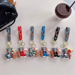 BRELOK GUMOWE TOM & JERRY