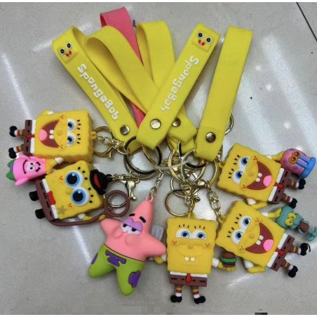 BRELOK GUMOWE SPONGEBOB