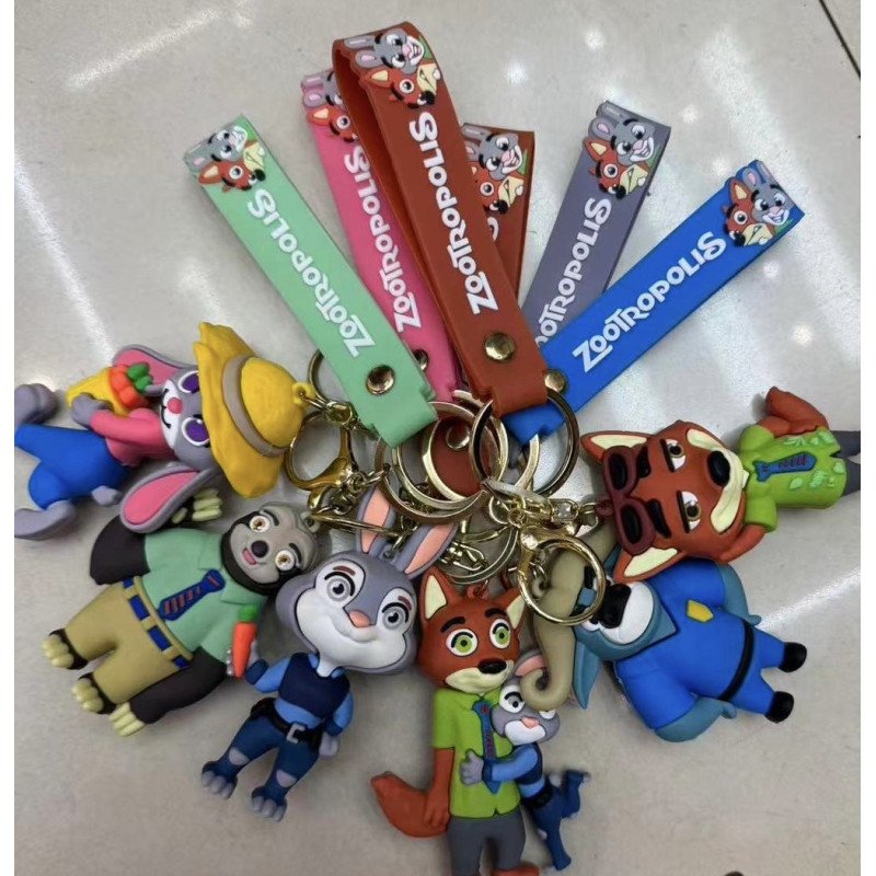 BRELOK GUMOWE ZOOTOPIA