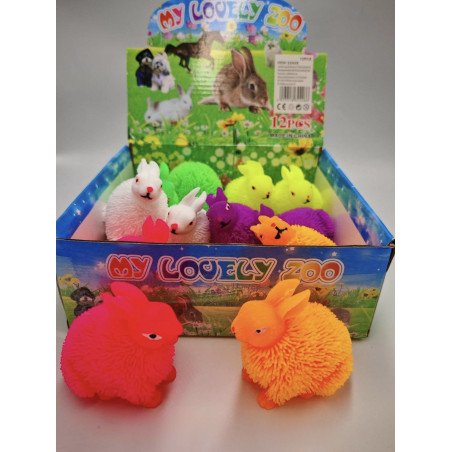 SQUISHY GNIOTKI KRÓLIKA ŚWIECĄCE