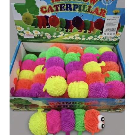 SQUISHY GNIOTKI ROBAK ŚWIECĄCE