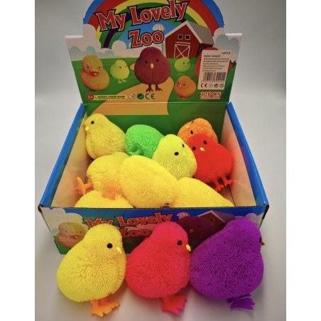 SQUISHY GNIOTKI KURCZAKA ŚWIECĄCE