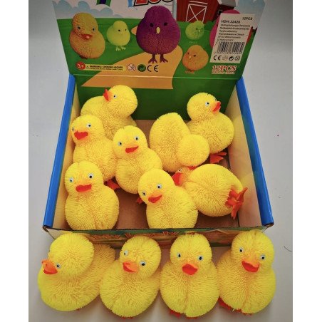 SQUISHY GNIOTKI KURCZAKA ŚWIECĄCE