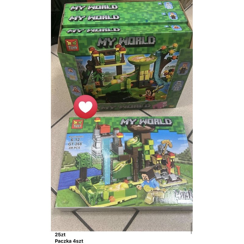 KLOCKI GT268 MY WORLD