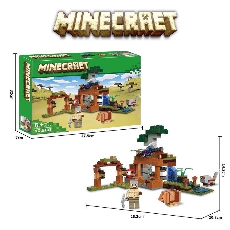 KLOCKI 5103 382PCS MINECRAFT