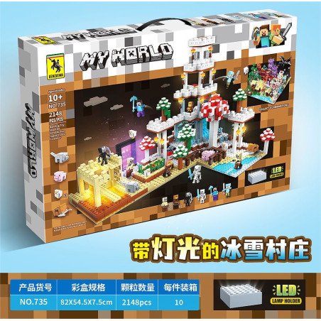 KLOCKI 135 2148PCS MY WORLD