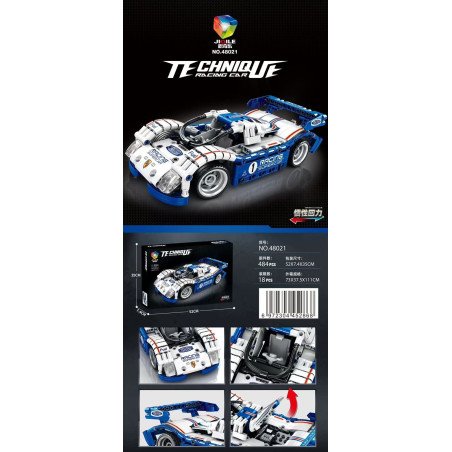 KLOCKI 48021 484PCS TECHNIQUE RACING CAR