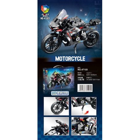 KLOCKI 47103 486PCS MOTORCYCLE