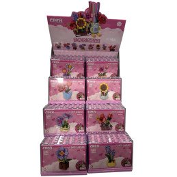 KLOCKI KWIATY FLOWERS LANGUAGE