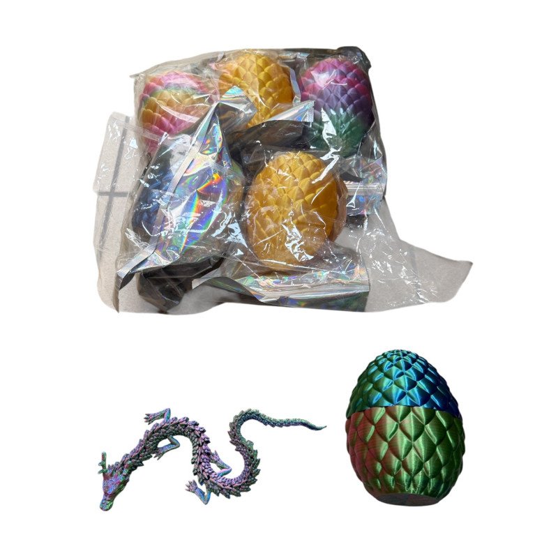 FIGURKA 3D SMOK W JAJKA