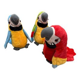 ZABAWKA INTERAKTYWNA GADAJĄCA PAPUGA POWTARZAJĄCA