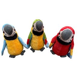 ZABAWKA INTERAKTYWNA GADAJĄCA PAPUGA POWTARZAJĄCA