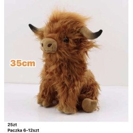 PLUSZAK MASKOTKA ZUBRA 35CM