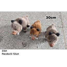 PLUSZAK MASKOTKA DZIK 30CM