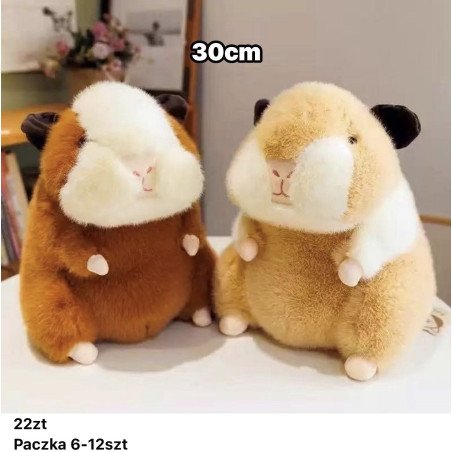 PLUSZAK MASKOTKA ŚWINKI MORSKIE 30CM