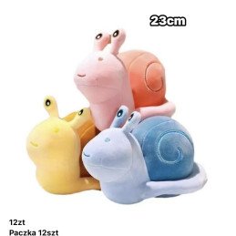 PLUSZAK MASKOTKA ŚLIMAKI 23CM
