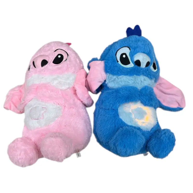 ODDYCHAJĄCA WYDRKA PLUSZOWA KOJĄCA STITCH Z PUDEŁKIEM