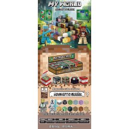 KLOCKI MAGNETYCZNE 85PCS MINECRAFT