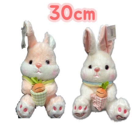 PLUSZAK MASKOTKA KRÓLIKA 30CM