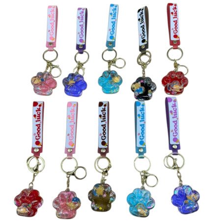 BRELOK DO KLUCZY ŁAPKI