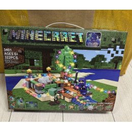 KLOCKI 3401 322PCS MINECRAFT
