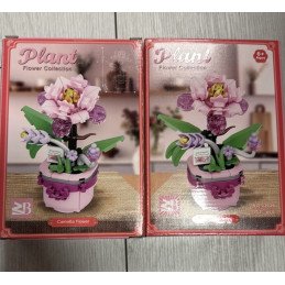KLOCKI 33026 153PCS KWIATY FLOWERS