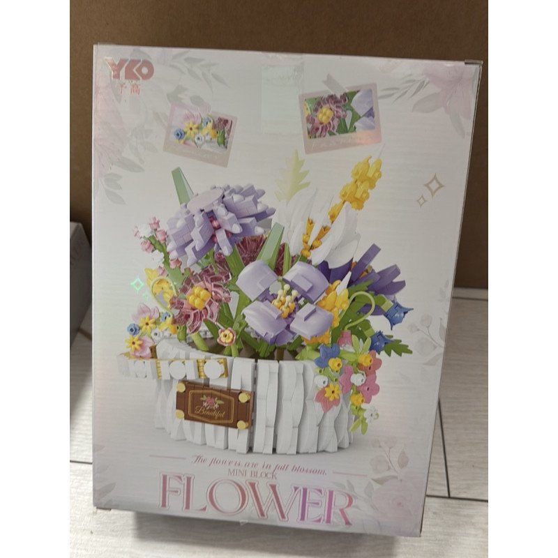 KLOCKI KWIATY FLOWERS