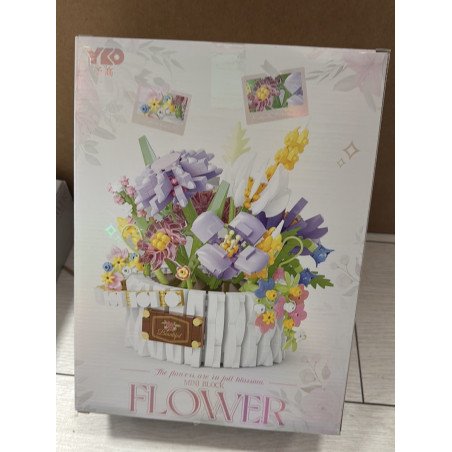 KLOCKI KWIATY FLOWERS