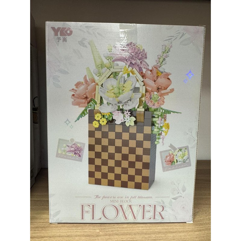 KLOCKI KWIATY FLOWERS