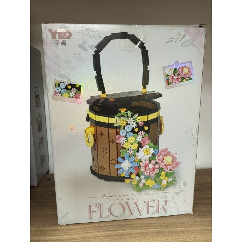 KLOCKI KWIATY FLOWERS