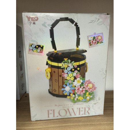 KLOCKI KWIATY FLOWERS