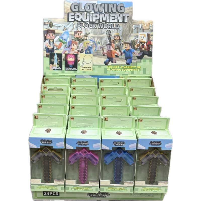 BRELOK PODŚWIETLANY MINECRAFT